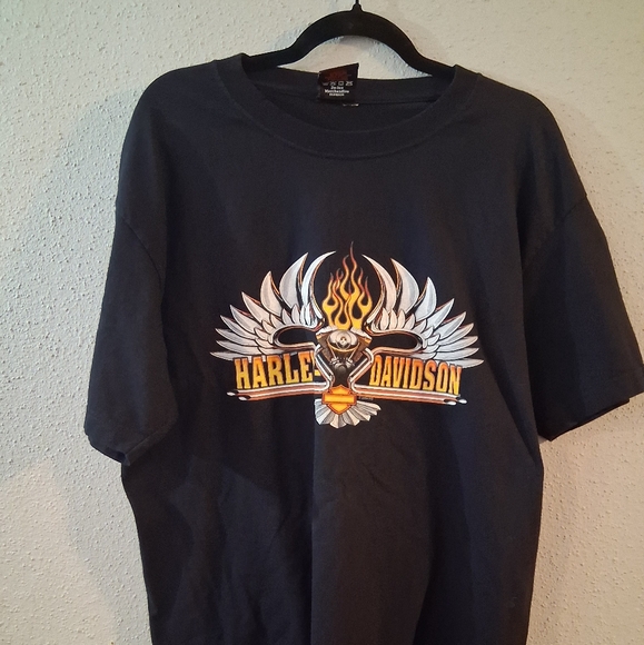 Harley-Davidson Other - Vintage 2004 Harley-Davidson Black Graphic Tee